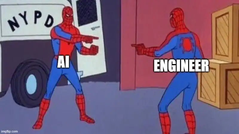 Spider man pointing meme