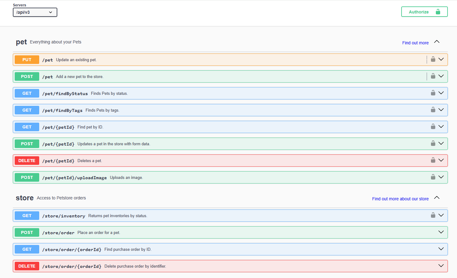 OpenAPI example